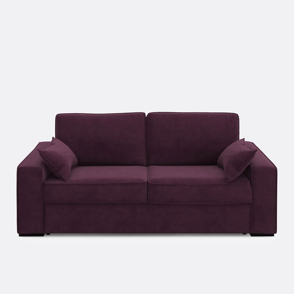 Slaapbank fluweel, Comfort Bultex® Cécilia