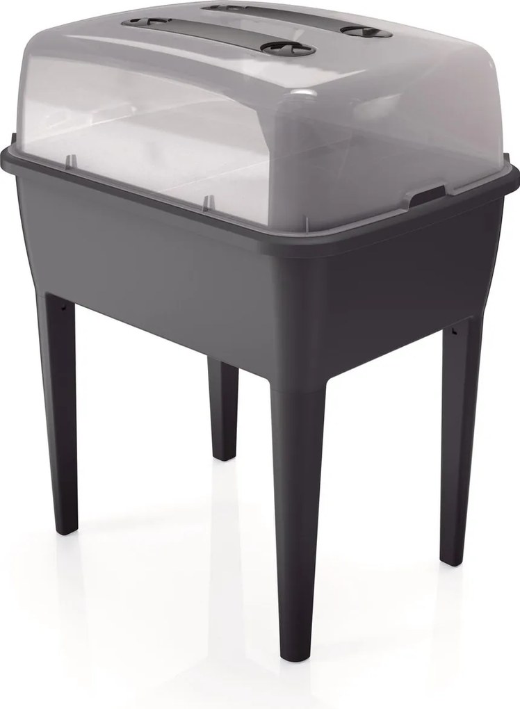 Prosperplast Respana Planter High XL Kweektafel - Antraciet - 77 x 58 cm - 83 Liter