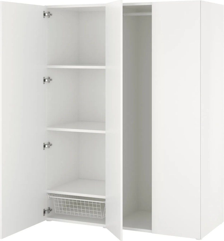 IKEA PLATSA Kledingkast wit, Fonnes wit - lKEA