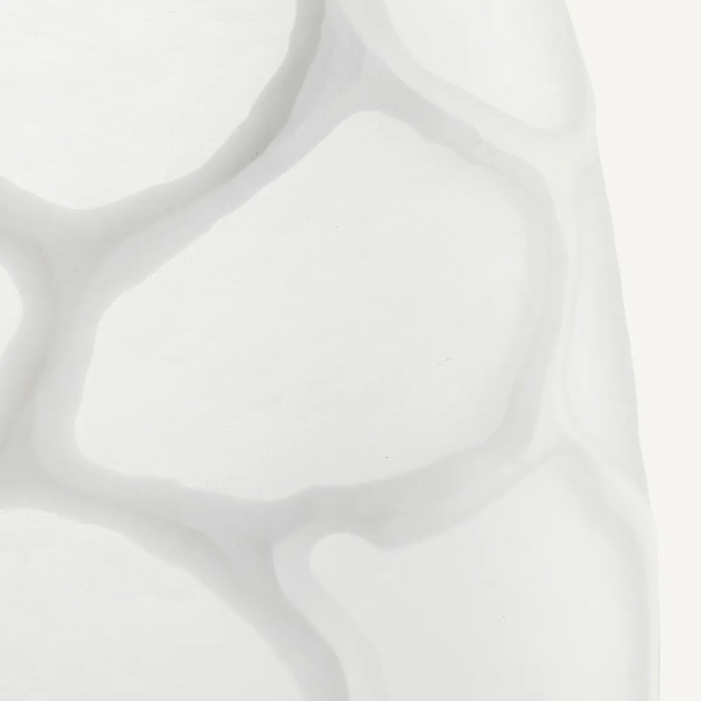 Vaas in mat glas, H28 cm, Arca