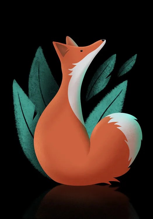 Ilustratie Foxy Trot, Fadil Roze