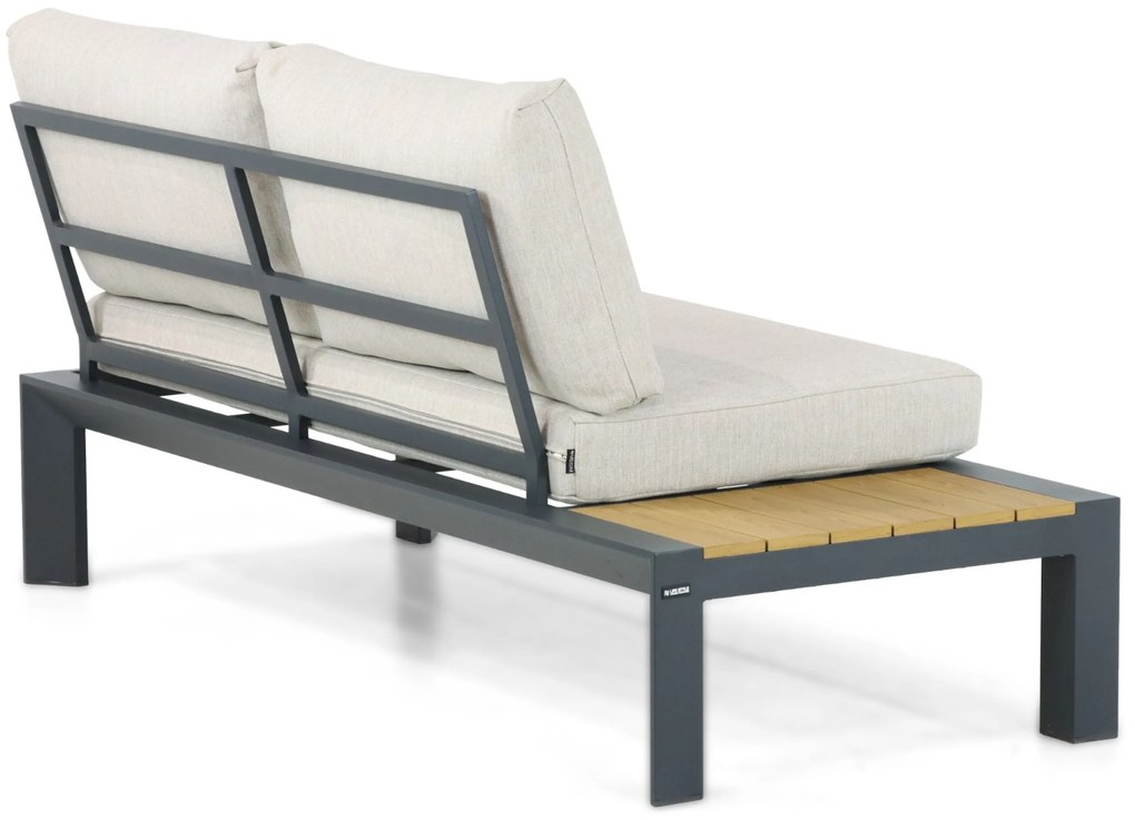 Loungeset 5 personen Aluminium Grijs Lifestyle Garden Furniture Navarra