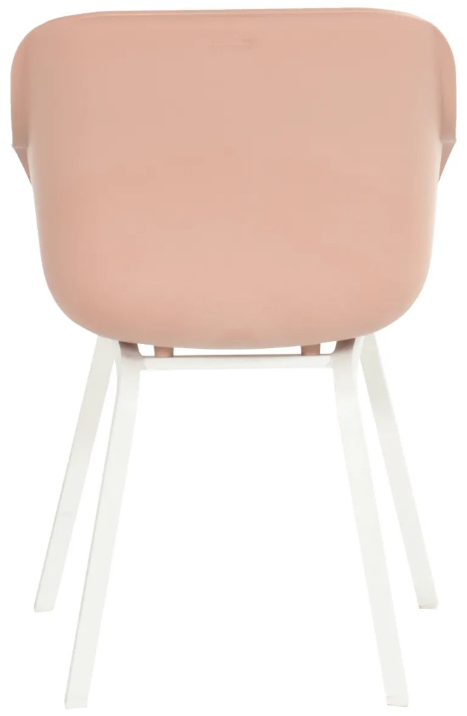 Hartman Le Soleil Element dining armstoel - Stylish pink - Alu poot