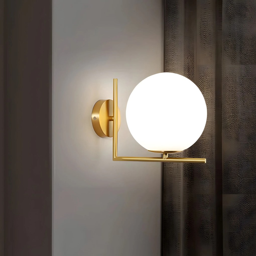 Wandlamp G102-1W Gold