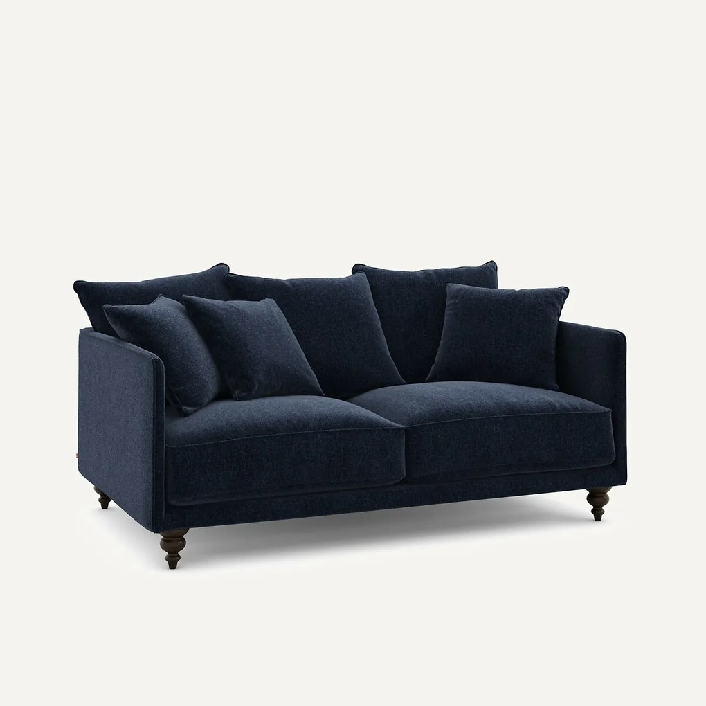 Compacte fluwelen chenille bank, Lazare