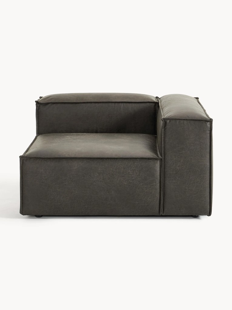 Hoekmodule Lennon van gerecycled leer
