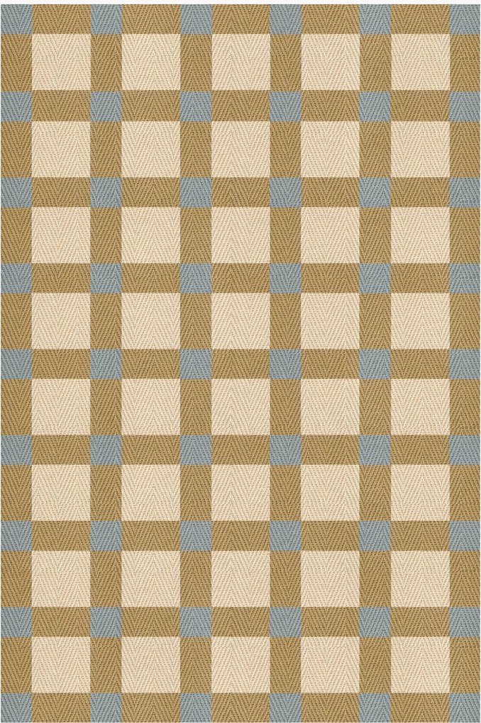 Handgeweven juten vloerkleed Dusk