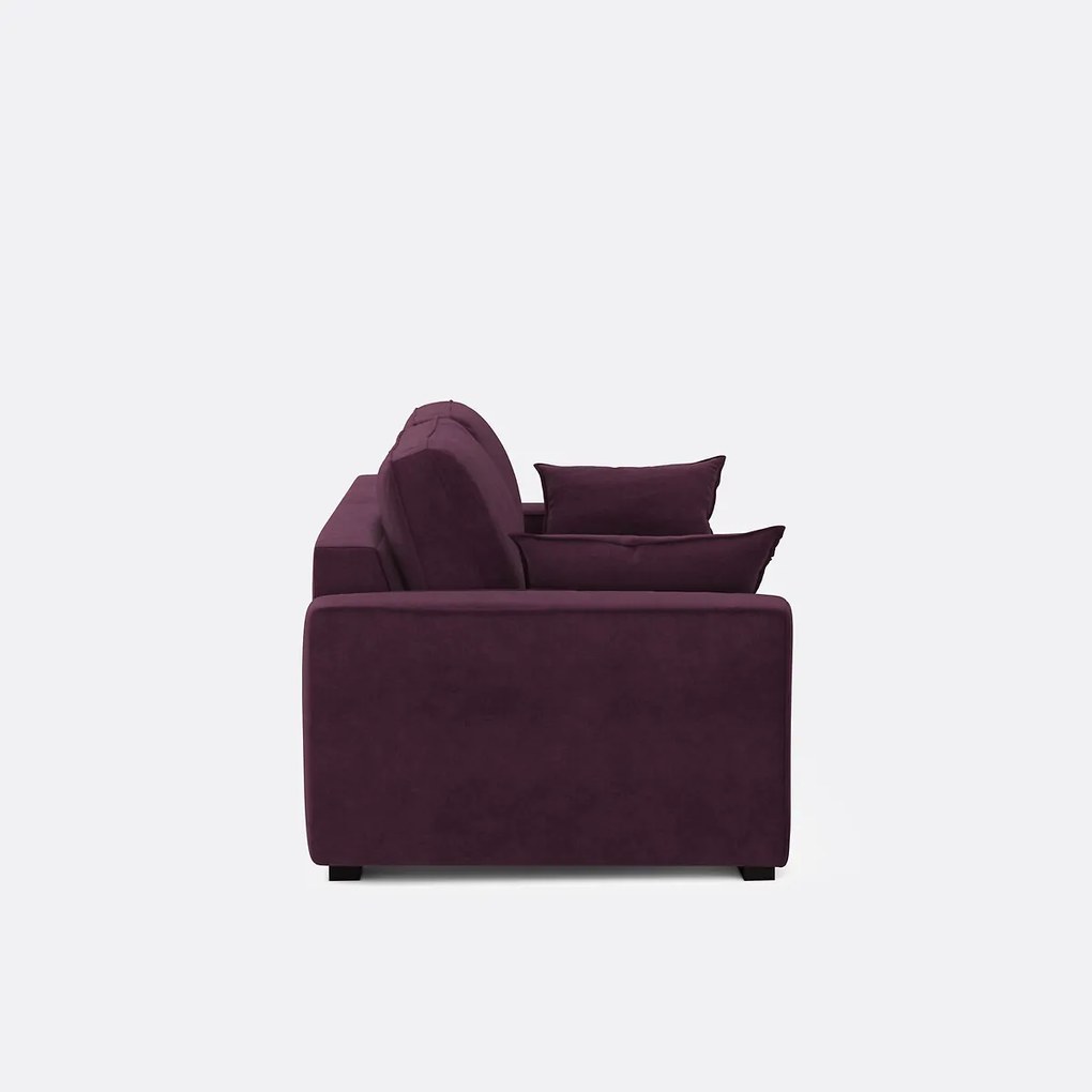 Bank-bed fluweel, mousse Cécilia