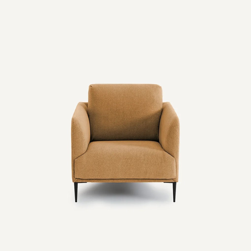 Fauteuil, van gerecycled chenille, OSCAR, ontwerp door Emmanuel Gallina