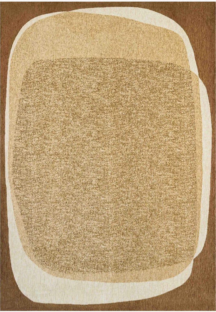 Wasbaar jacquard in- & outdoor vloerkleed Marble