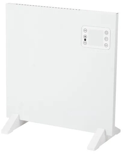 Eurom Alutherm 400XS Convectorkachel - 40x42.9cm - IP24 - 400watt - wifi - vloer/wand- Horizontaal - metaal - glans wit 360813