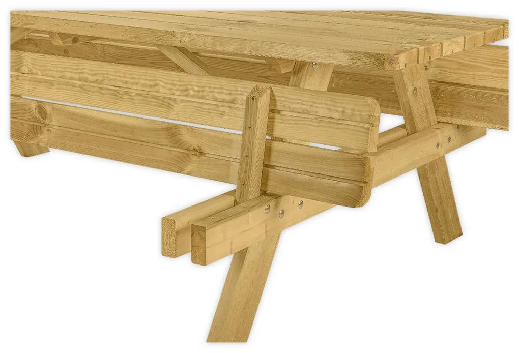 Picknicktafel Deluxe 240 x 70 cm