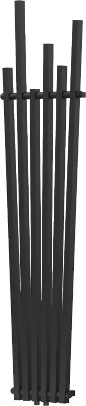 Mexen Omaha decoratieve radiator 1800 x 420 mm, 655 W, zwart - W208-1800-420-00-70