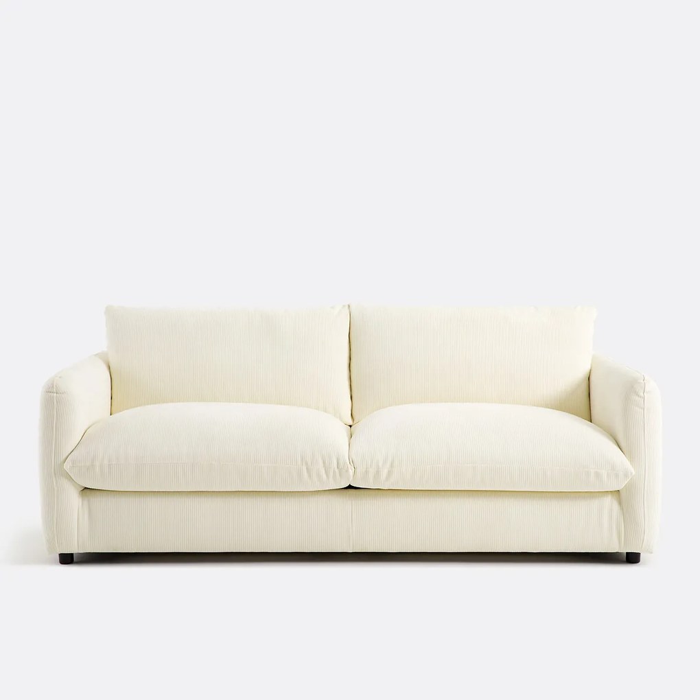 2-, 3-, 4-zitsbank, reliëffluweel Yde