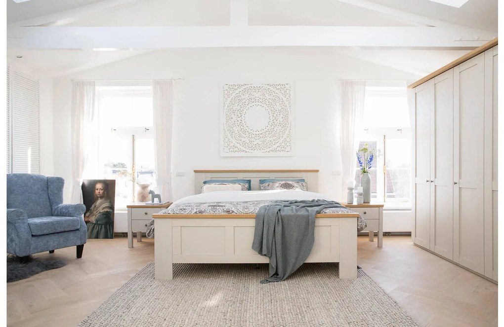 Goossens Bedframe Riviera, 180 x 200 cm