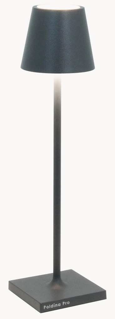 Mobiele LED tafellamp Poldina, dimbaar