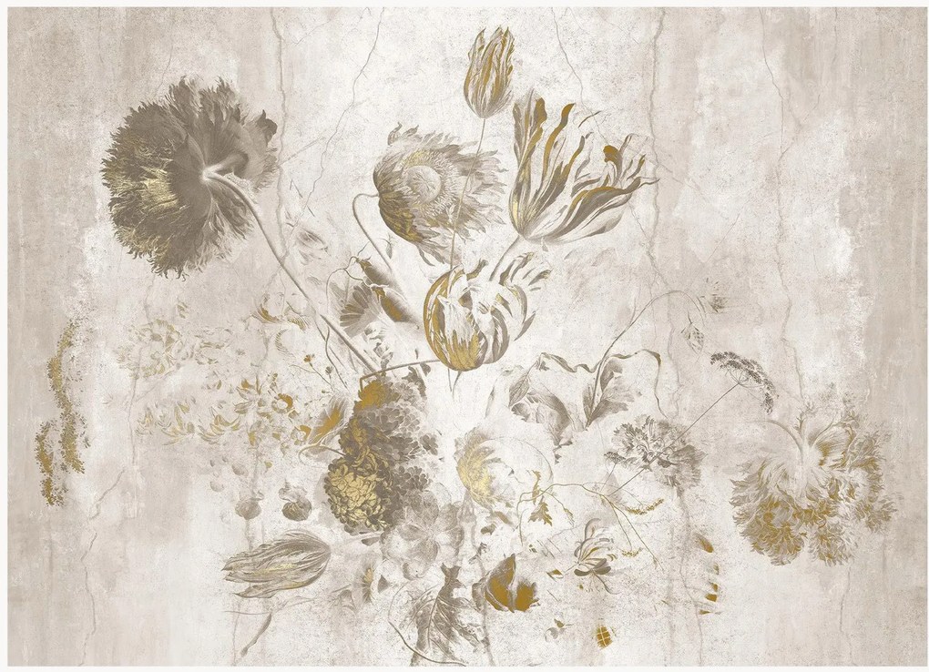 Behang Frans Uyterlinde - Fresco Flowers