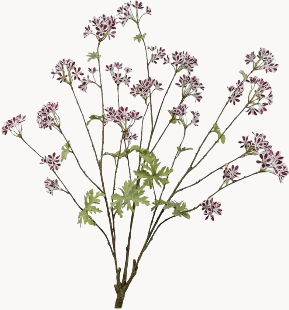 Kunstbloemen Pelargonie, 2-delig