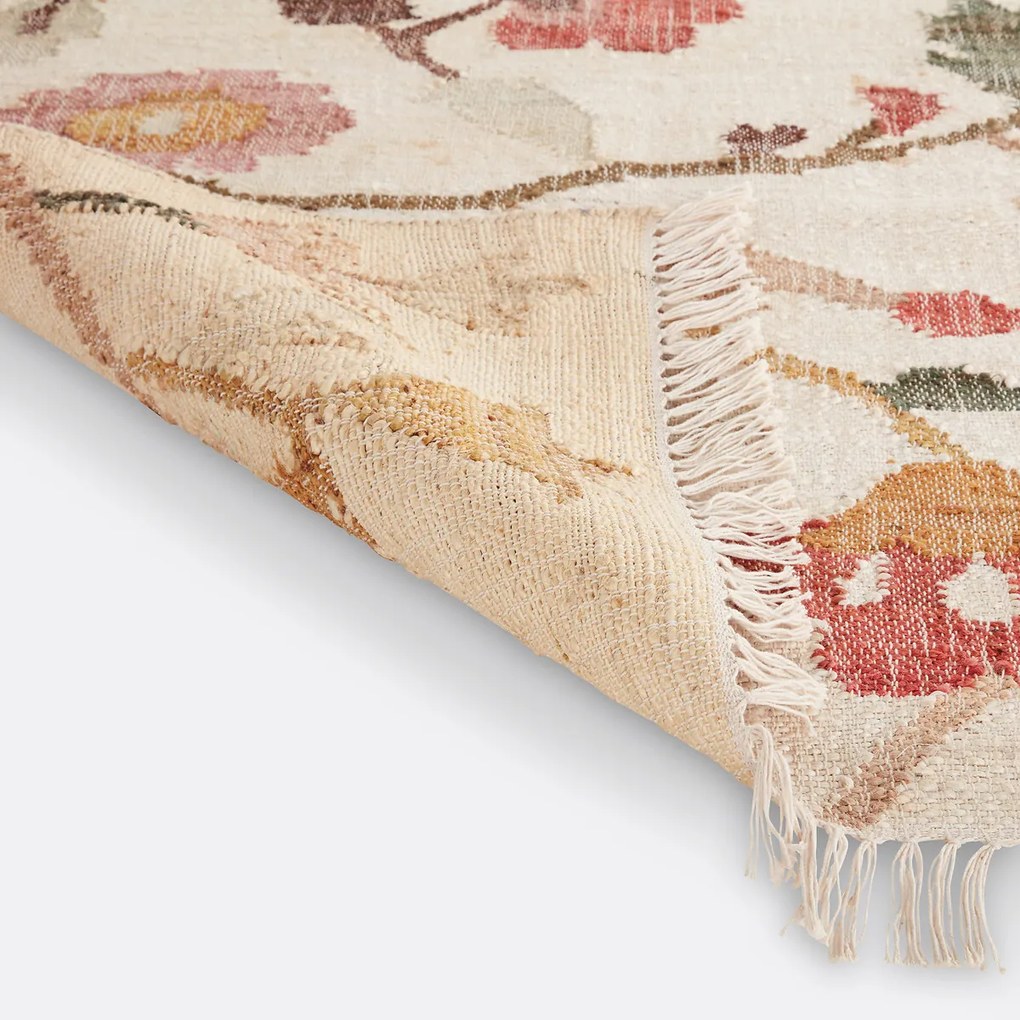 Kilim vloerkleed in jute, Flotissy