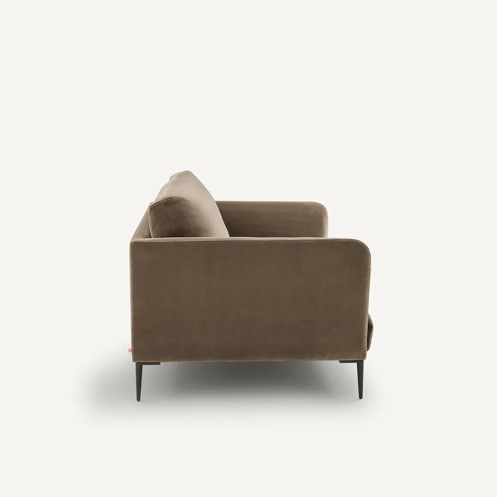 Fluwelen 2-zitsbank, Oscar, ontwerp Emmanuel Gallina