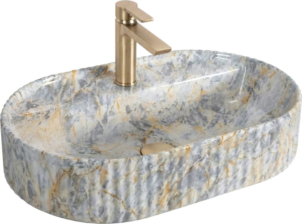 Opzetwastafel Rea Marcela 60 Ruststone