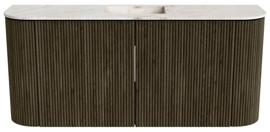 Mondiaz Joya DLux 95cm toiletmeubel ronding links/rechts shadow met wastafel faye midden zonder kraangat frappe