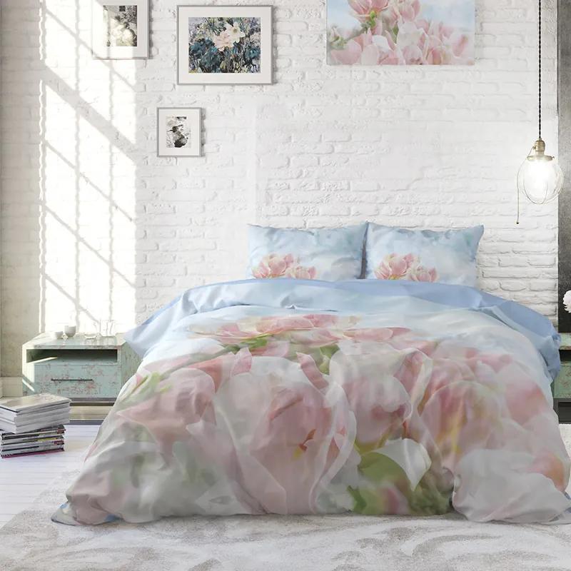 Sleeptime Elegance Blossom 3 - Multi Lits-jumeaux (240 x 220 cm + 2 kussenslopen) Dekbedovertrek