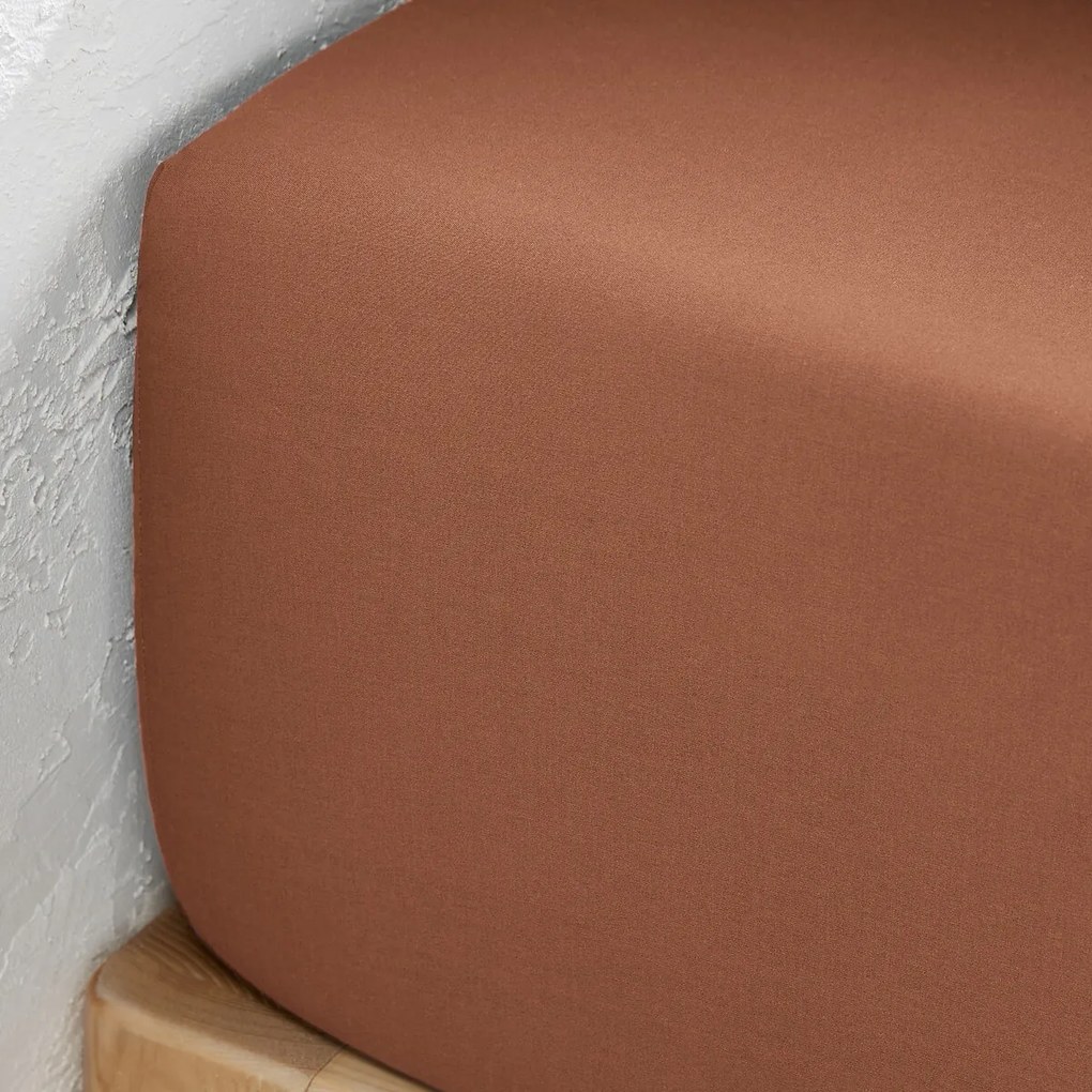 Hoeslaken van perkal katoen, 80 draden, 40 cm kop, Scenario