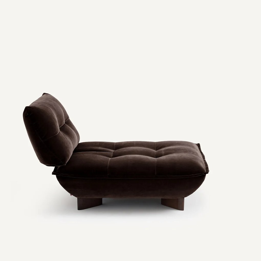 Modulaire fauteuil in fluweel, KAORI