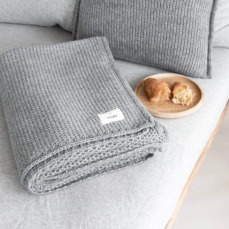 Moyha - Plaid - Grijs