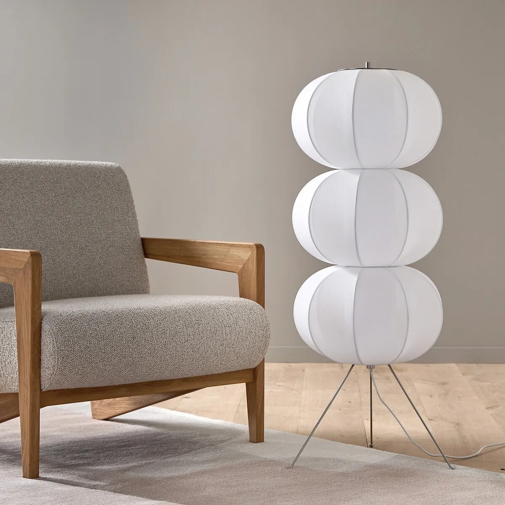 Staande lamp, lantaarn in Mesh, Satchi