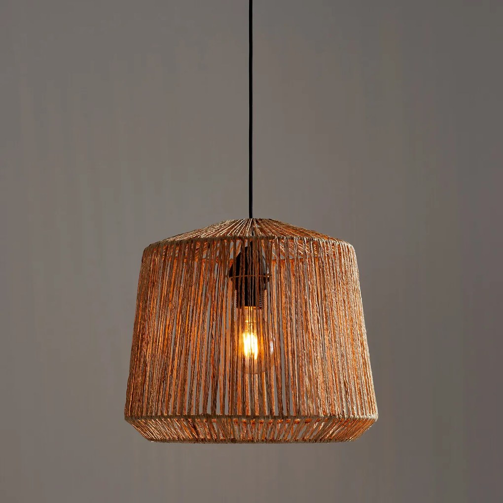 Hanglamp in hennep Ø35 cm, Yaku