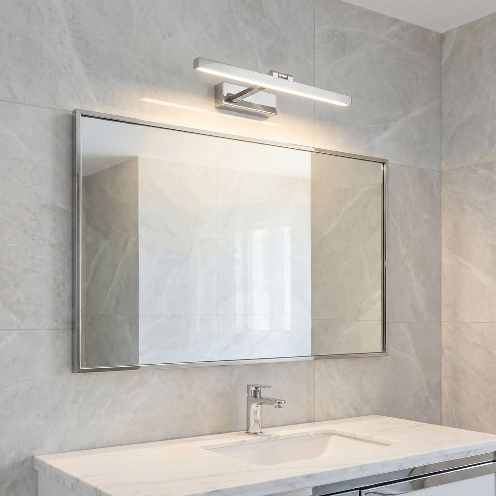 Badkamer LED-wandlamp APP1858-1W 60 cm Chrome