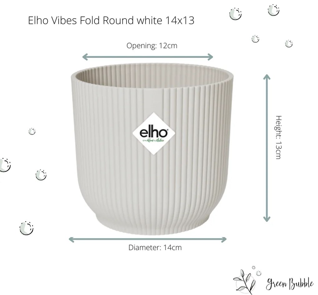 Pot elho Vibes Fold Round wit
