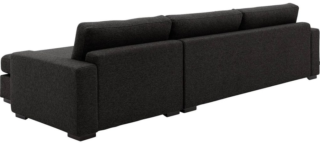 Goossens grijs, stof, 3-zits, stijlvol landelijk