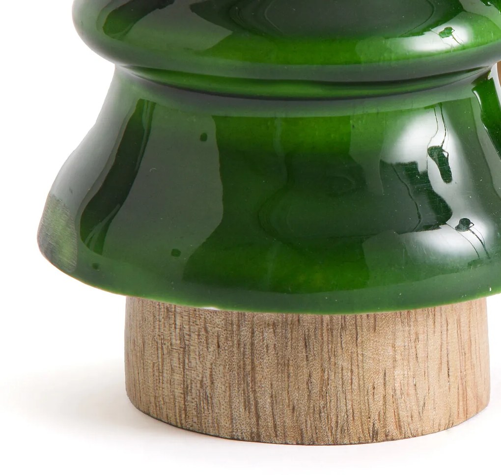 Set van 3 dennenbomen in mango FSC, Caspar