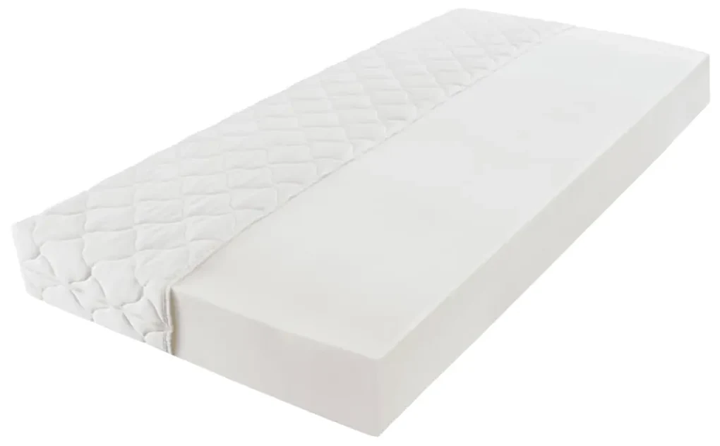 vidaXL Matras met een wasbare hoes 200x120x17 cm
