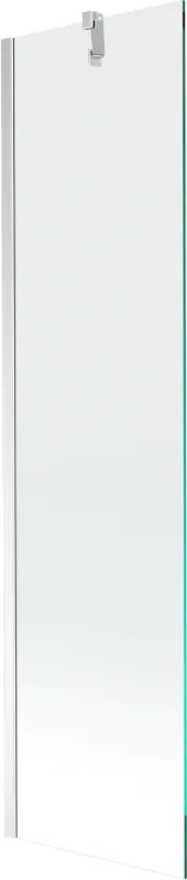 Mexen Next badwand paravang 1-vleugelig 50 x 150 cm, transparant, chroom - 895-050-000-00-00-01