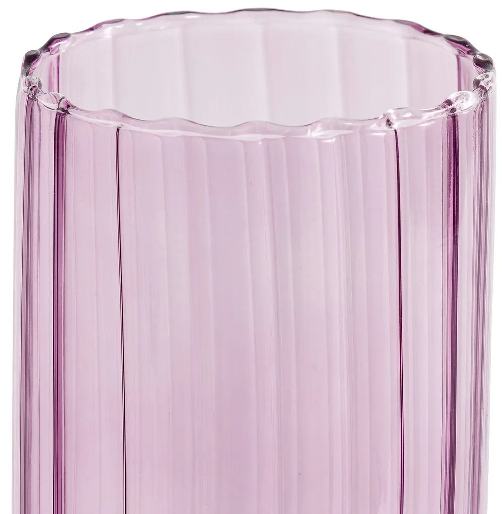 Vaas in gekleurd glas H28 cm, Tuvia