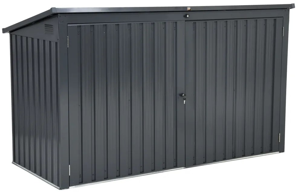 Containerombouw 3 x 240l Hamilton StoreBoss antraciet