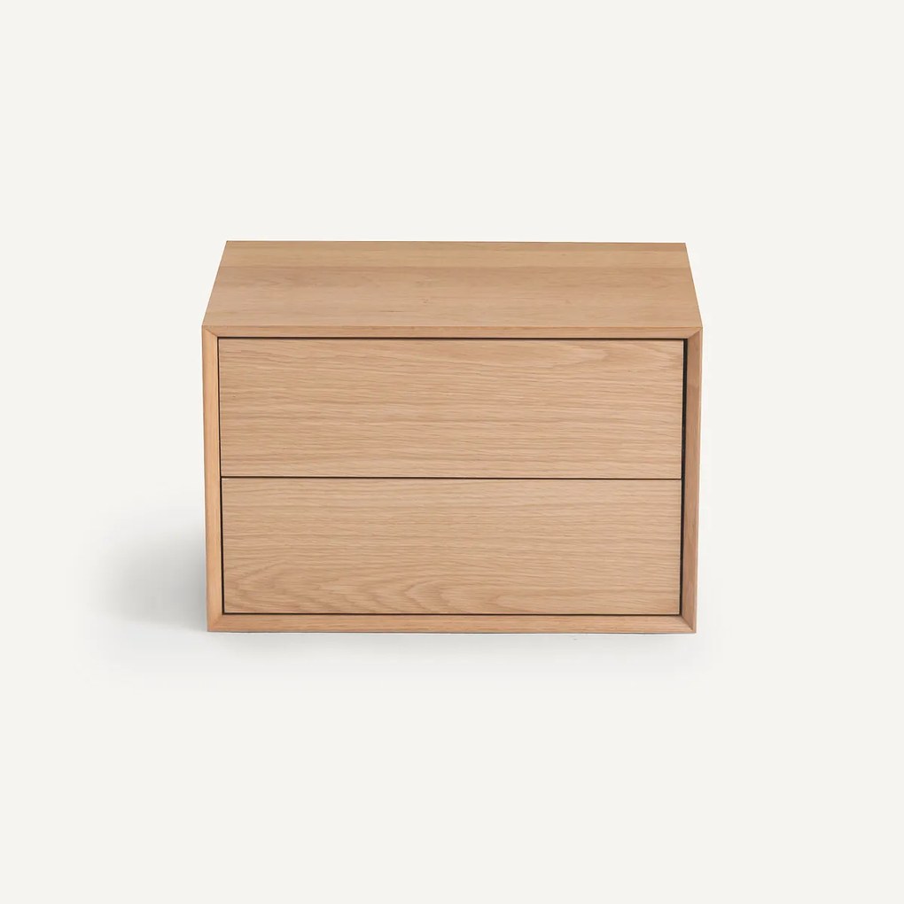 Lade B60 x D42 cm eikenfineer, Archivita XL