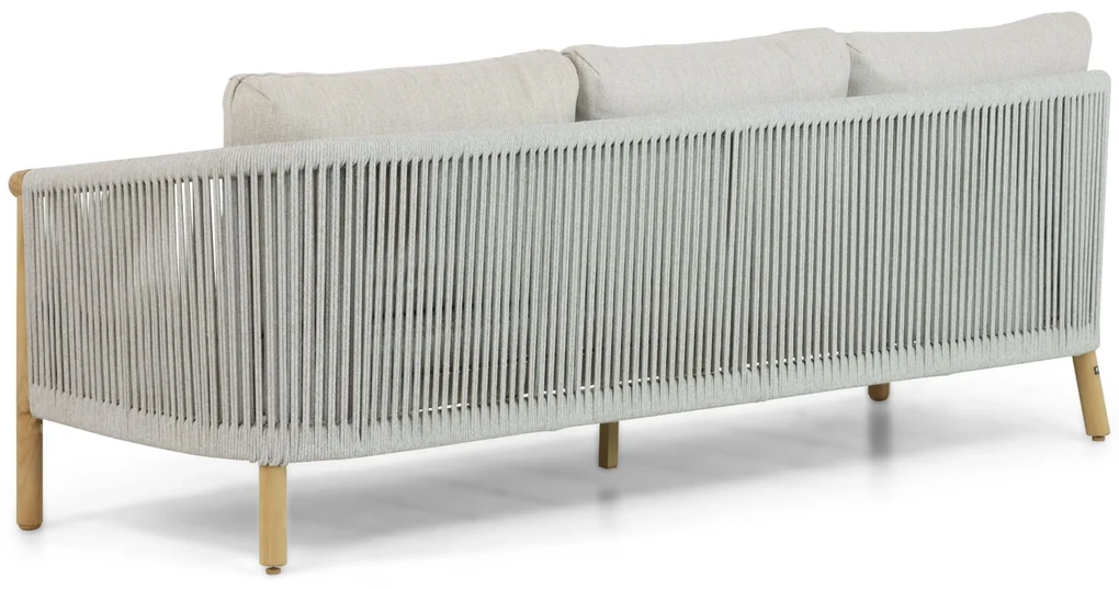 Stoel en Bank Loungeset 5 personen Aluminium/rope Grijs  Lifestyle Garden Furniture Bloom