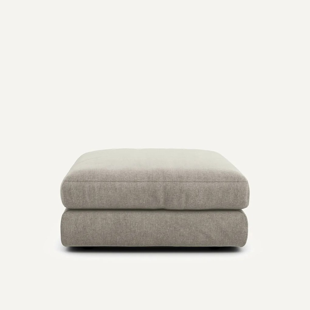 Fluwelen chenille voetenbank, Skander