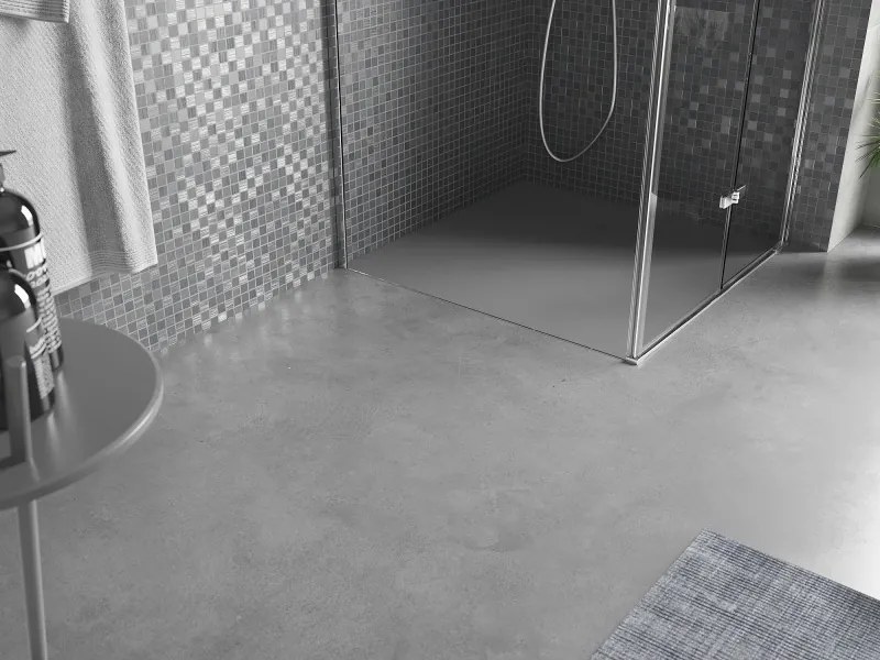Mexen Bert vierkante douchebak SMC 90 x 90 cm, grijs - 4K619090