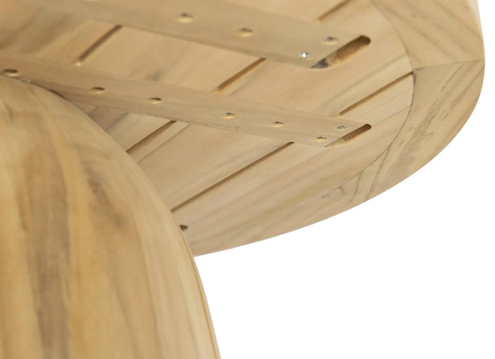 4 Seasons Outdoor Pablo teak tafel Ø 60 x 40 cm SALE Loungetafel weerbestendig