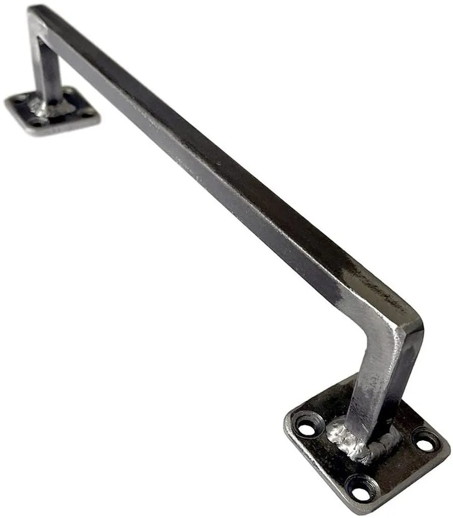 CHYRKA® Handgrepen Zwart Handvat MBG BORYSLAW Handvat - 1 Stuk Wandhandvat Grab Bar Metaal Hout Loft Handgemaakt
