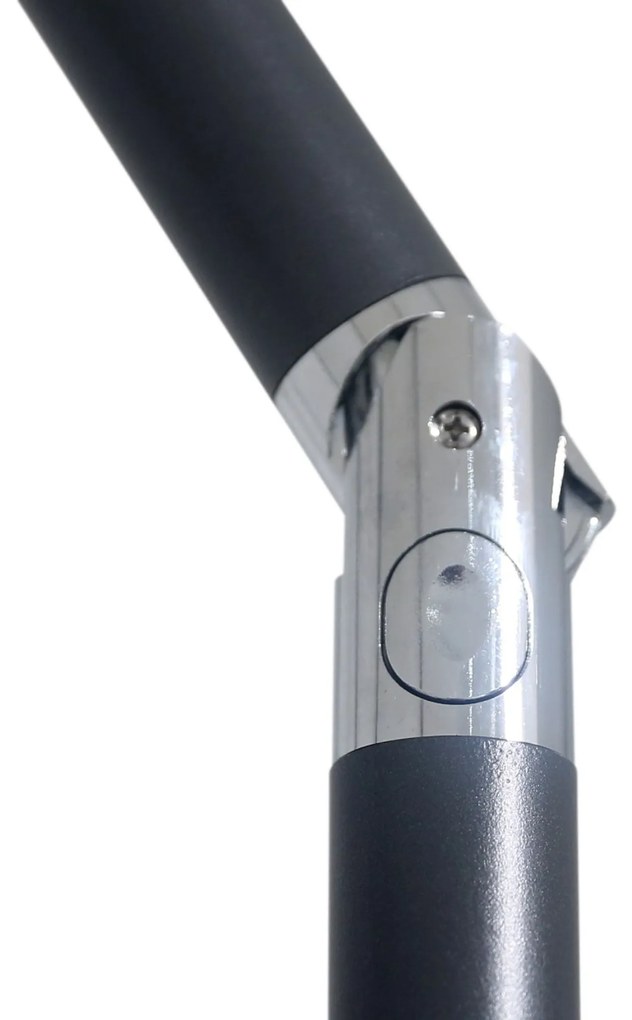 Camello Valerio Stokparasol M (excl. Voet) Aluminium Wit