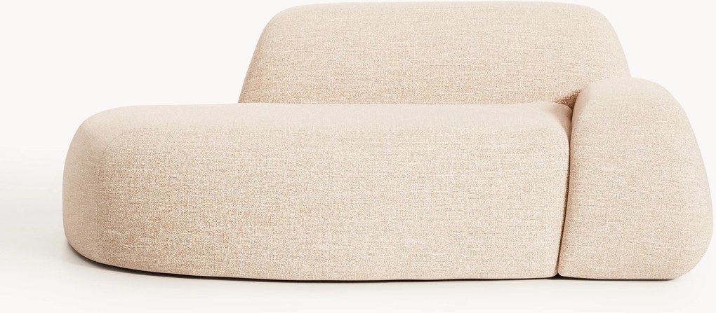 Bouclé bank Wolke (2-zits) met chaise longue