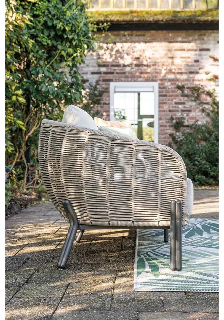 Garden Impressions Padula loungeset 4-delig - taupe