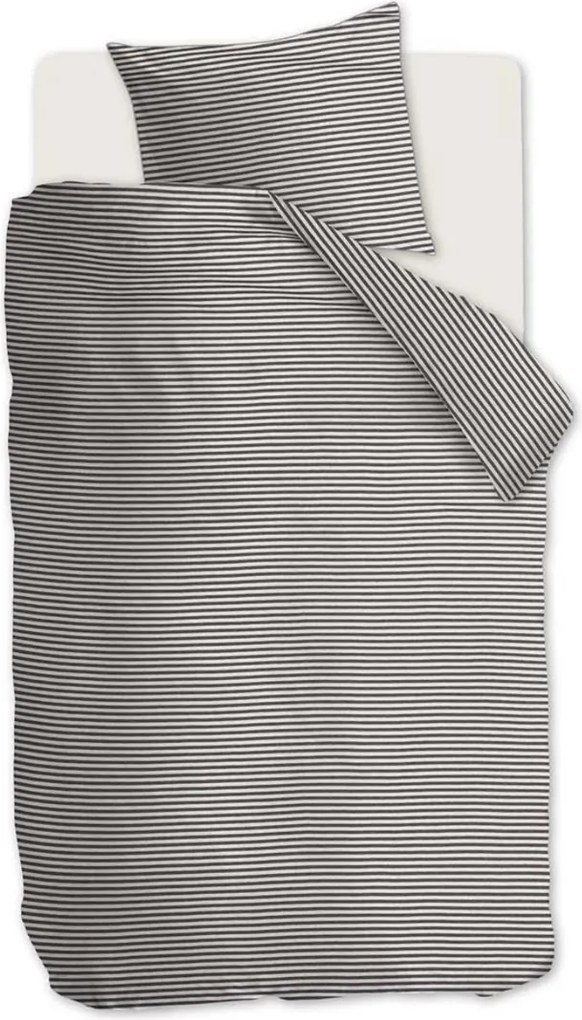 vtwonen Comfy Stripe Dekbedovertrek Grey – Bij Swiss Sense